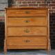 Chest of drawers, made of walnut