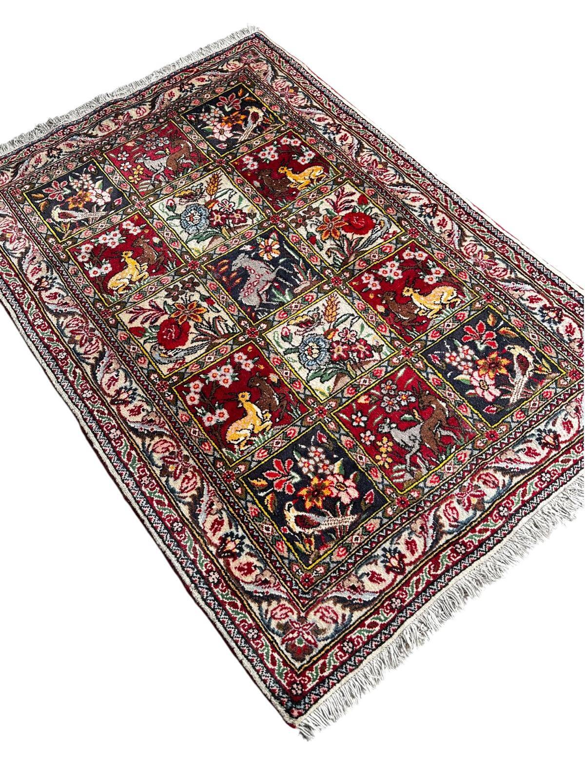 Handmade Bakhtiar Persian rug 160cm x 110cm