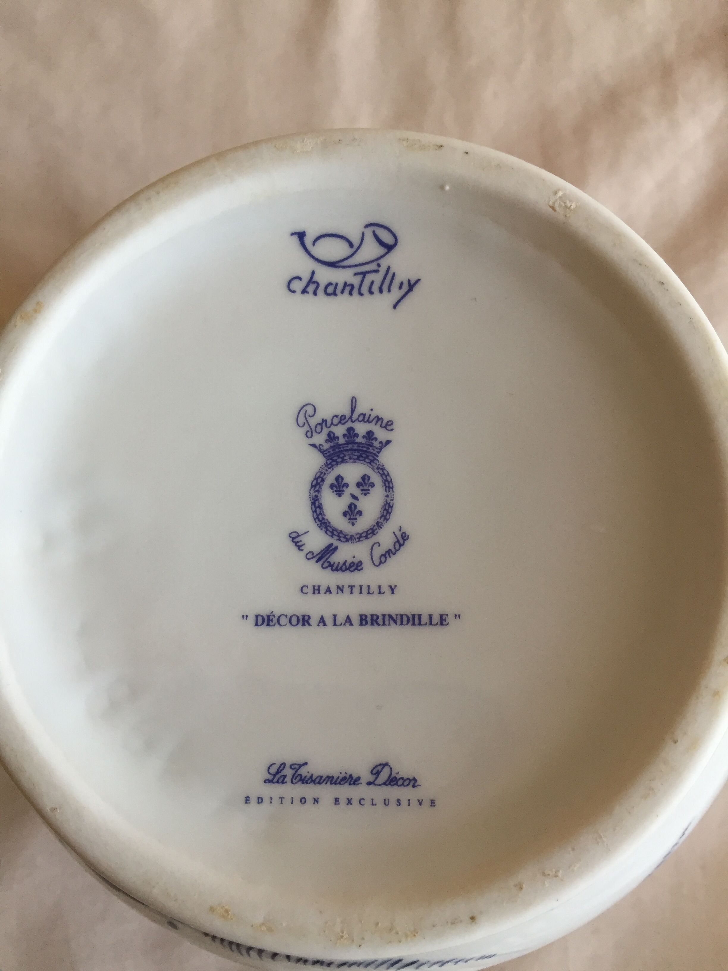 Cache pot porcelain