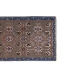 Vintage Turkish Oushak Rug Handwoven 79x230 cm