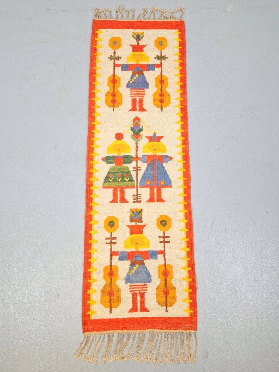 Vintage Chapel Kilim by Maria Domanska for Wawel Broste Kobe, Denmark, 1960s