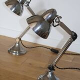 Paire de lampes Super Chrome 1930