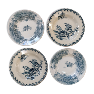 Set de 4 assiettes creuses