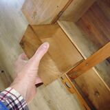 1900 walnut medicine cabinet