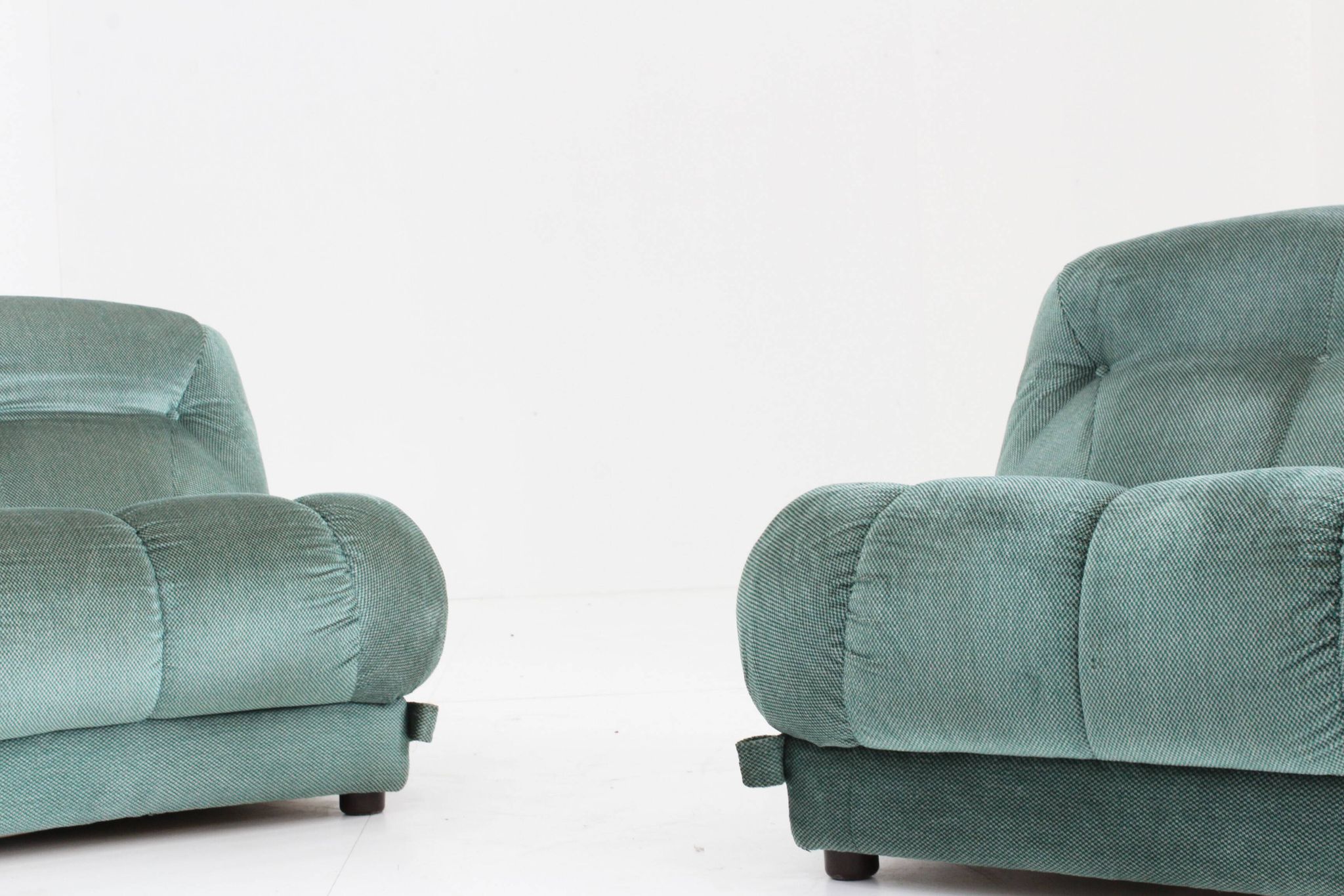 Set Mimo padova Nuvolone lounge chairs- Rino Maturi , Italy 1970s