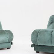 Set Mimo padova Nuvolone lounge chairs- Rino Maturi , Italy 1970s