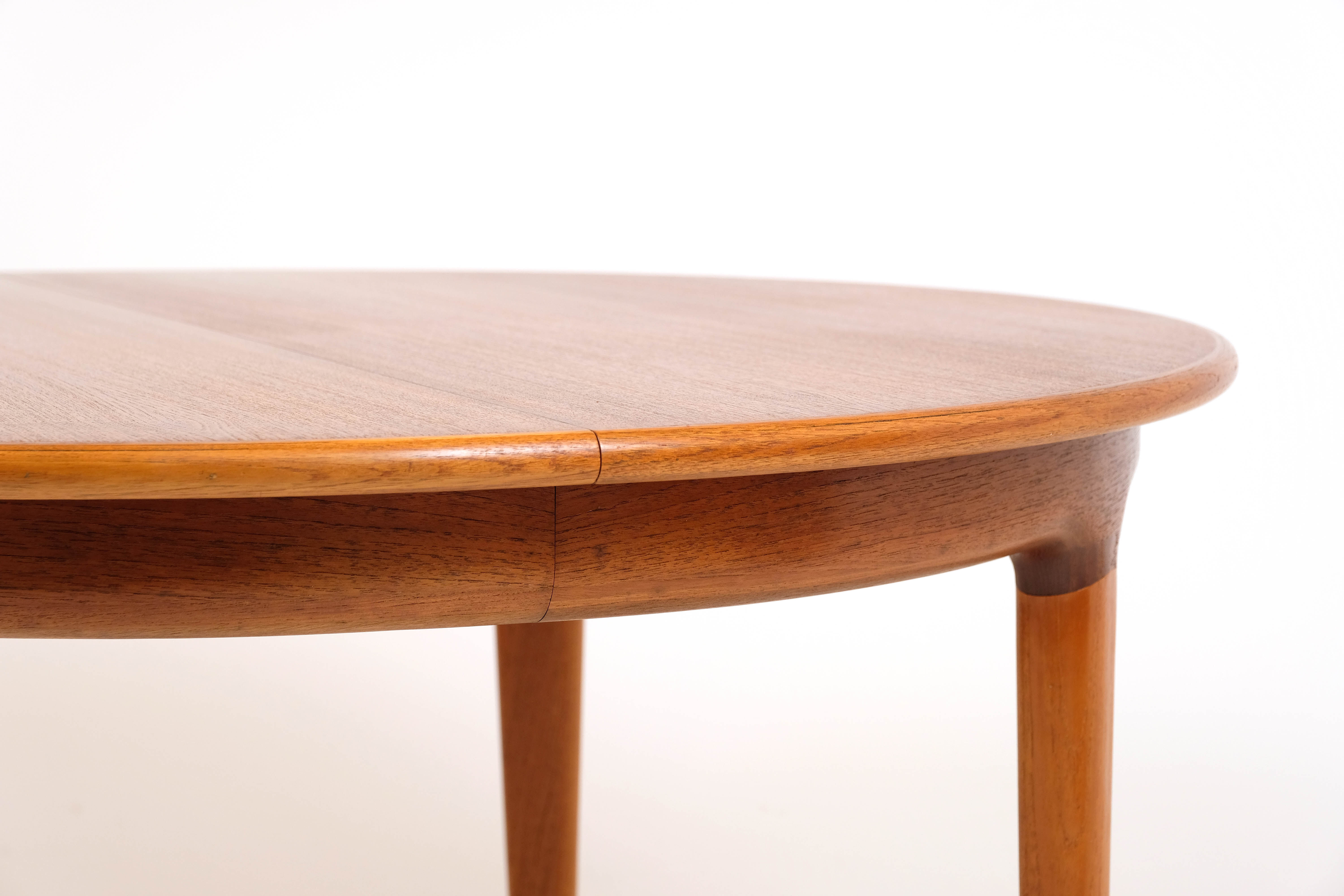 Teak extension table by J. Andersen for Uldum 1960
