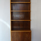 Vintage asymmetrical bookcase