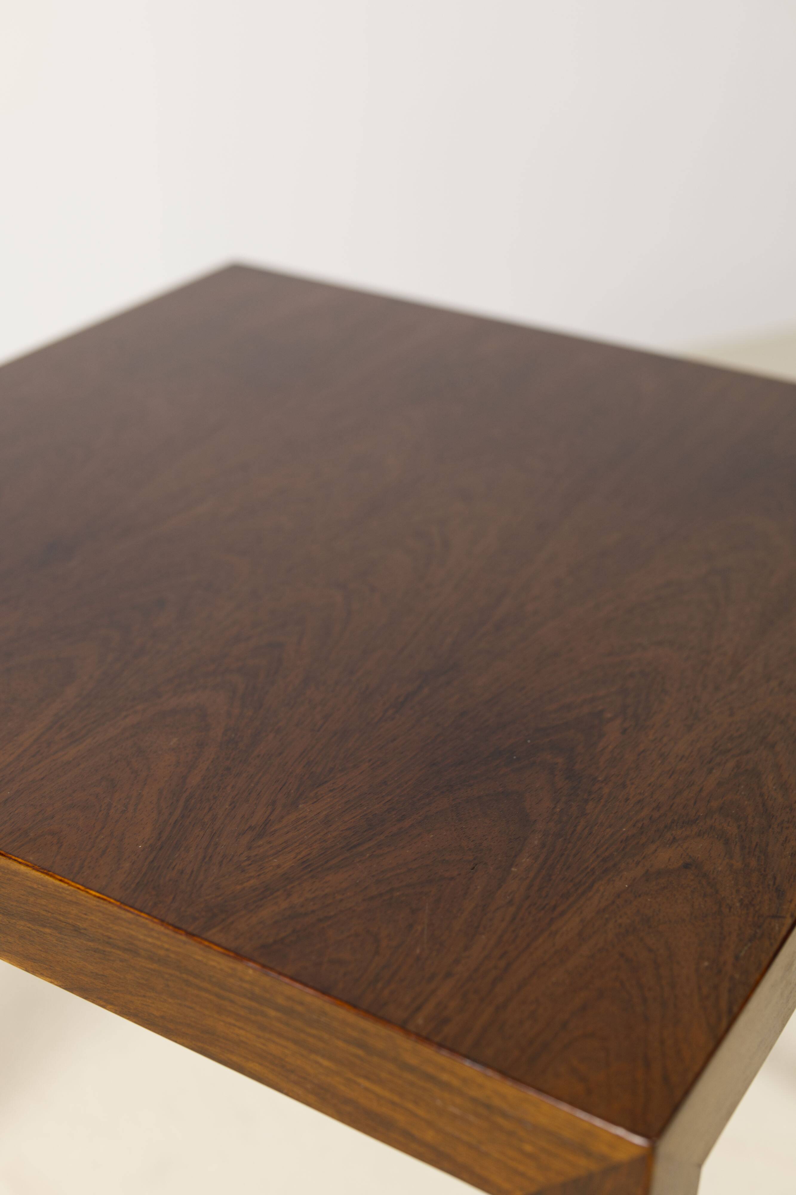 Teak side table by Severin Hansen Jr., Haslev Møbelsnedkeri Denmark, 1960s