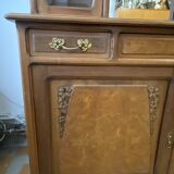 Mahogany china cabinet