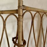 Vintage rattan screen