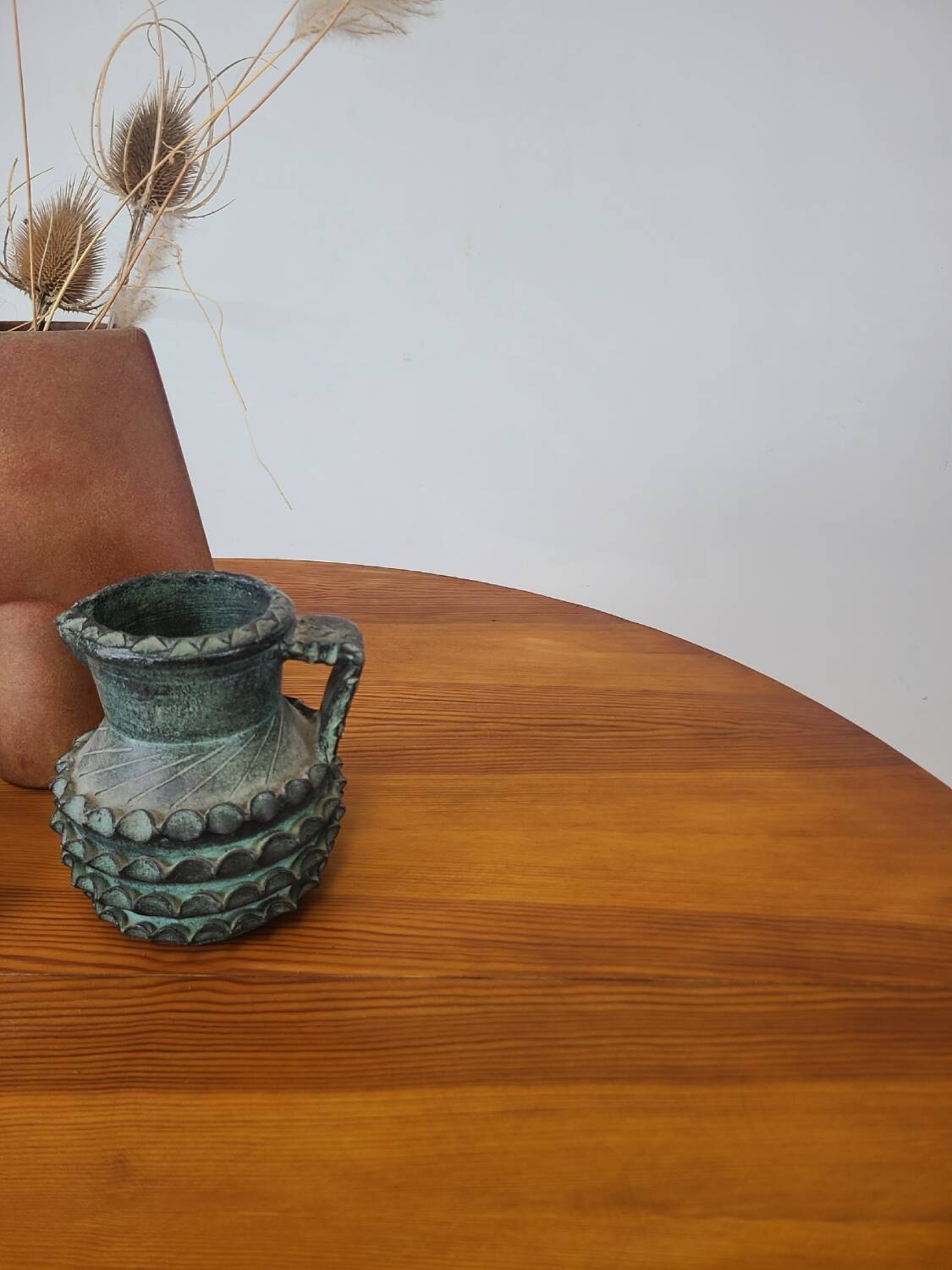 1970s Scandinavian pine dining table