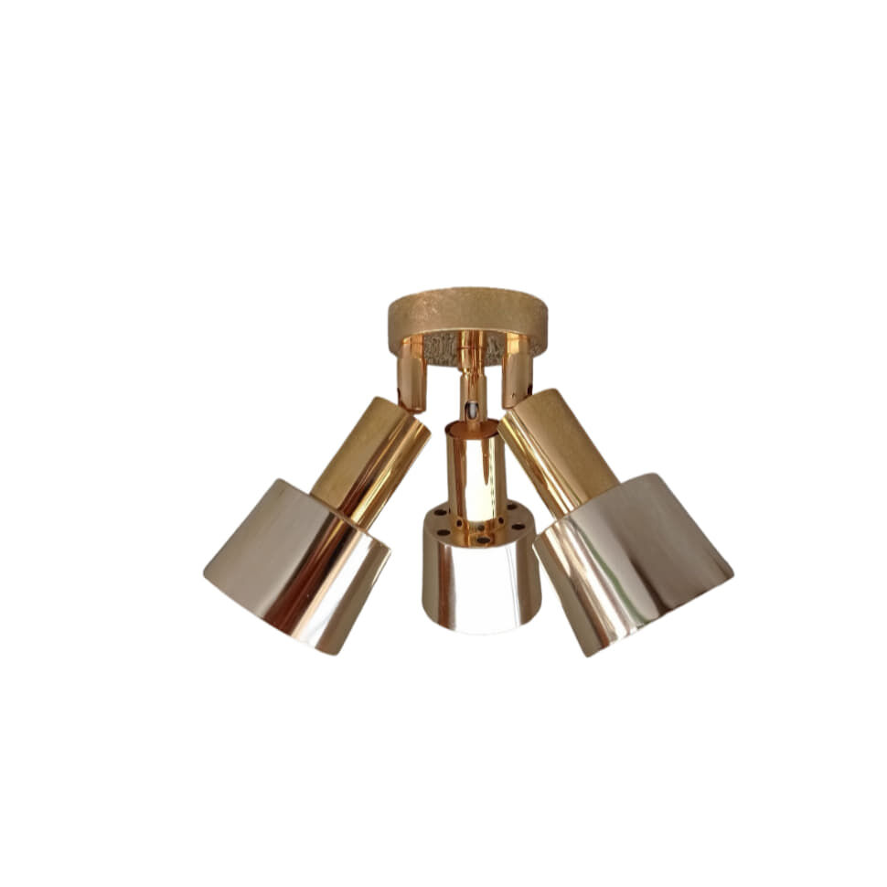 Ceiling lamp with adjustable lampshades, 1970s, Germany