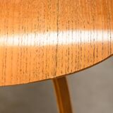 Charles and Ray Eames Early DCW Ash Plywood Dining Chairs for Herman Miller