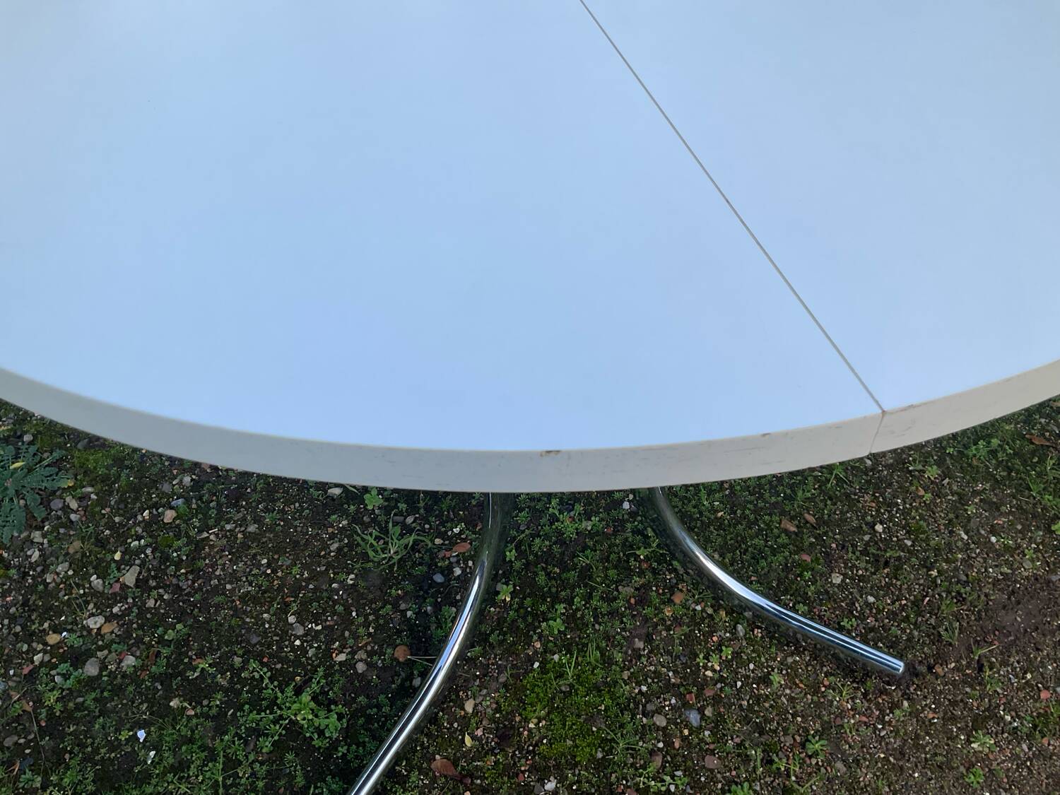 Table à manger extensible des années 70
