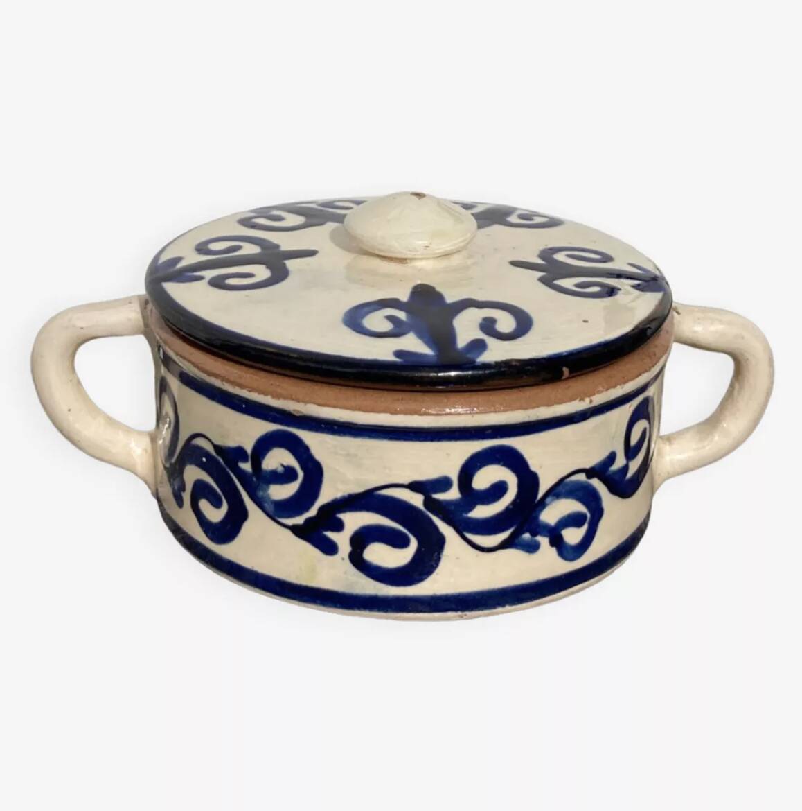 Round ceramic box candy box