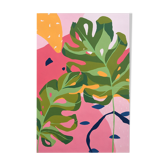 Affiche "Monstera mon amour" de Céc'