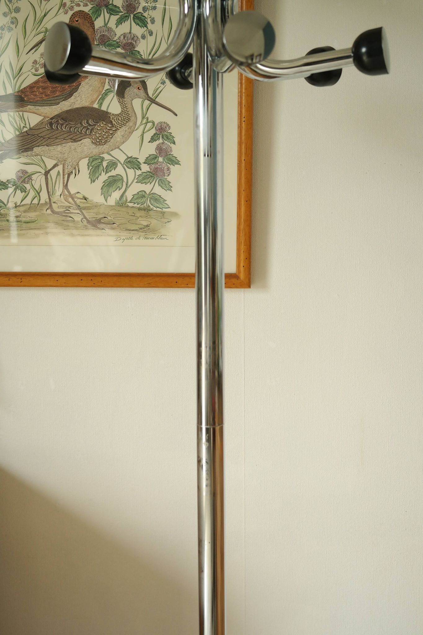 Porte manteau vintage chrome bakélite 50/60
