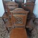 Set of 6 Art Deco oak chairs