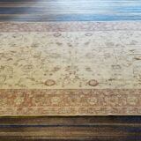Vintage Large Pastel Carpet with Flowers
