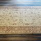 Vintage Large Pastel Carpet with Flowers