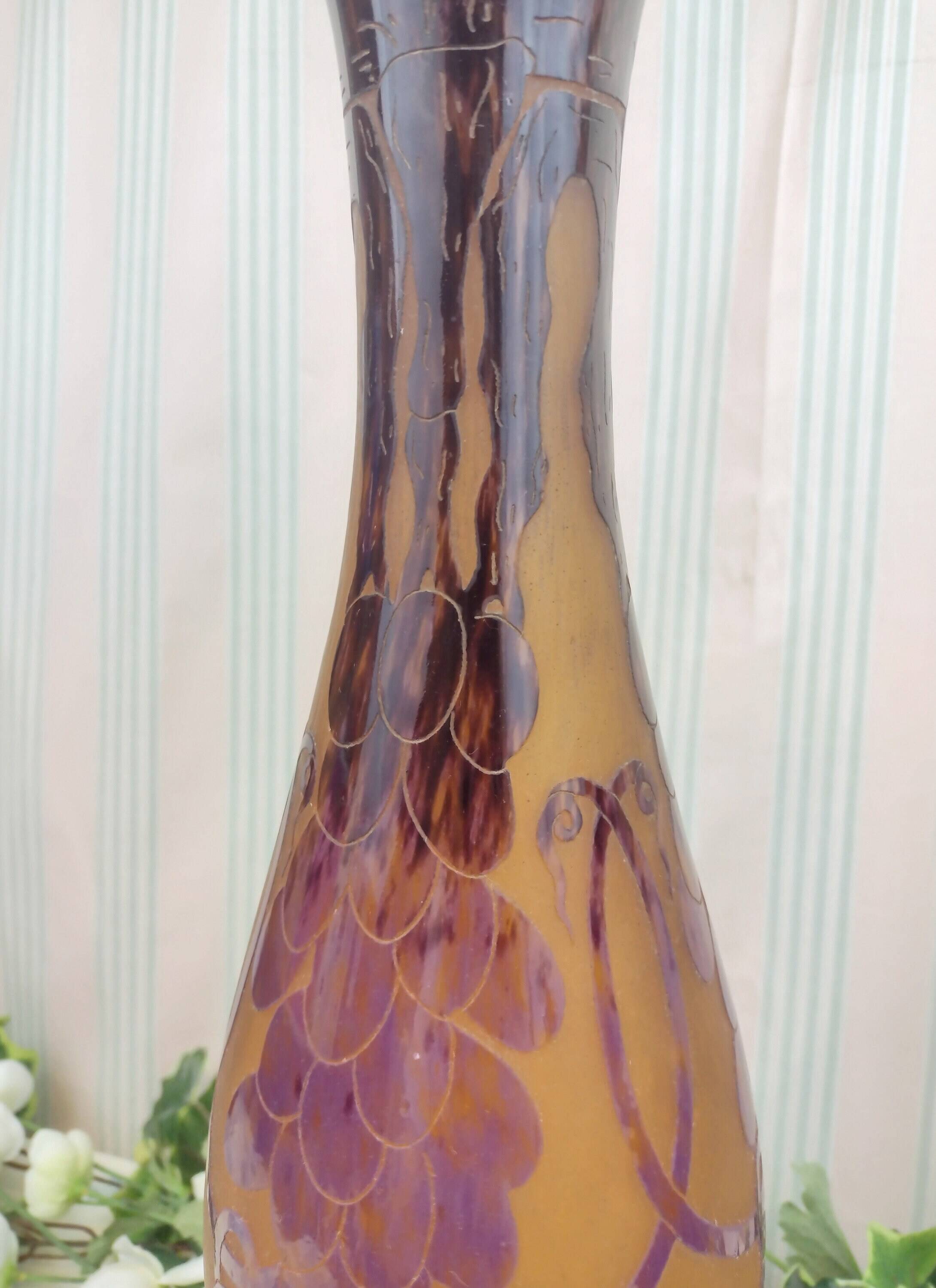 Large vase Le Verre Français