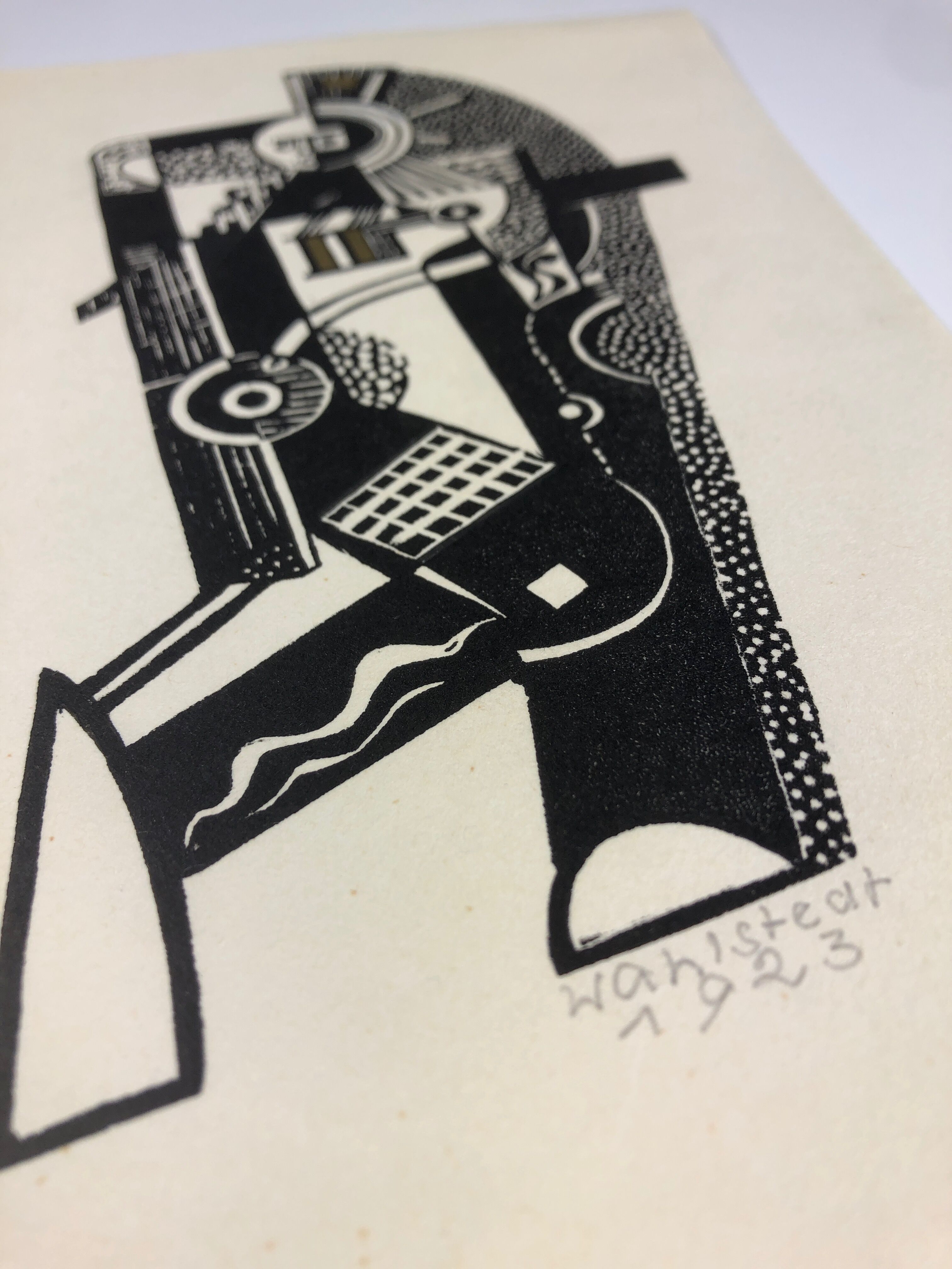 Walter Wahlstedt: "ER, der kommende" (Der Sturm) 1923