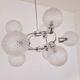 Large Midcentury Galaxy Sputnik Chandelier, Germany, 1970s