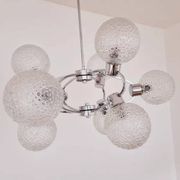 Large Midcentury Galaxy Sputnik Chandelier, Germany, 1970s