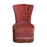 Old pink toad chair