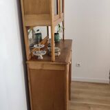 Vintage light wood sideboard