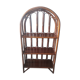 Étagère rotin vintage