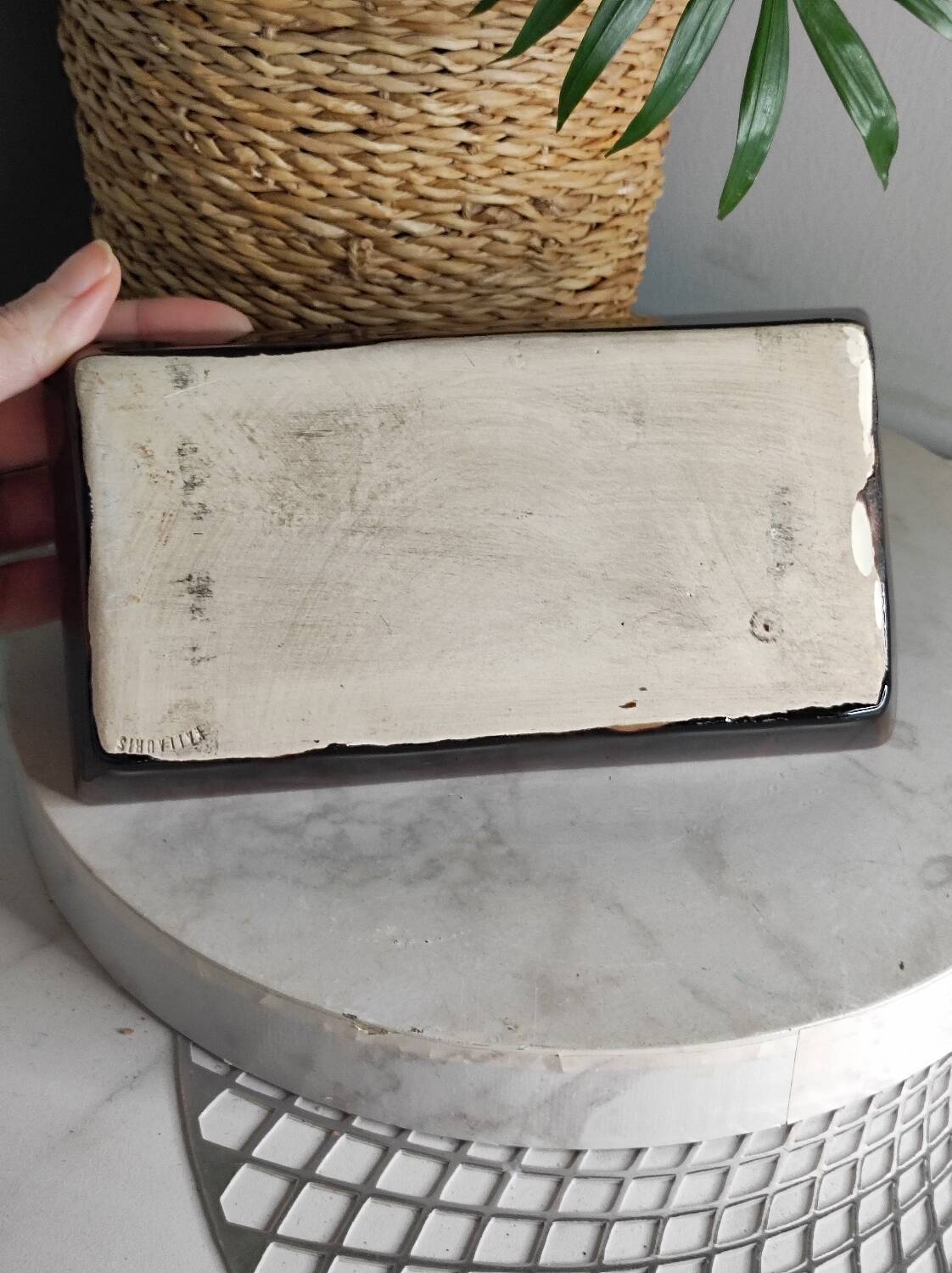 Vallauris ceramic bowl / empty pocket