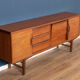 Retro teak 1960s long mid century sideboard by jentique