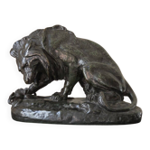 Sculpture bronze Antonin-Louis BARYE (1796-1875)