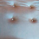 Rotating armchair in vintage skaî 1970