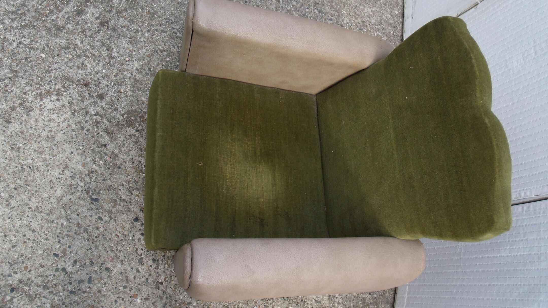 Small children's club-type chair