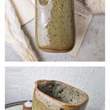 Rectangular-shaped sandstone pitcher, 70s
