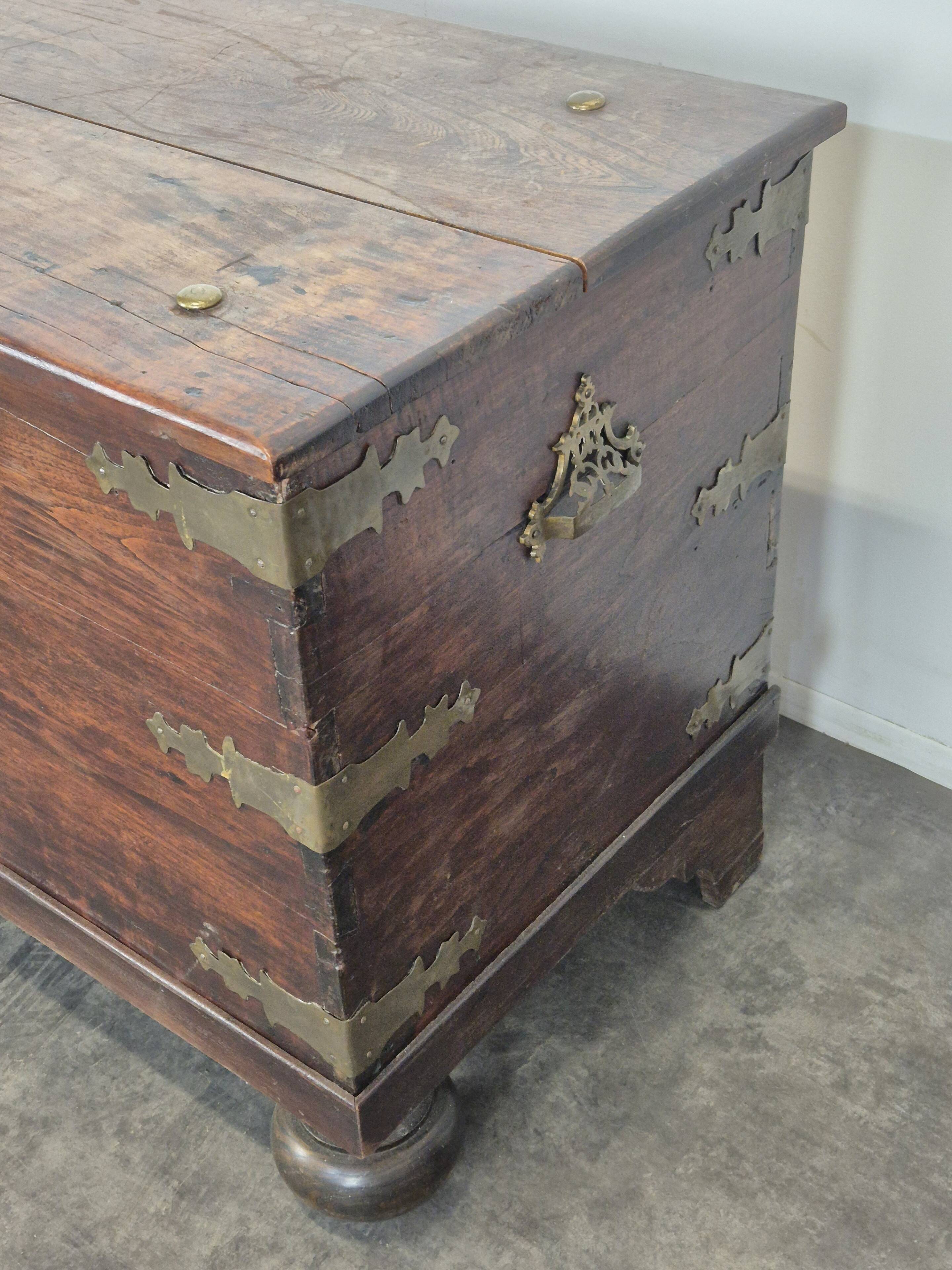 Large chest from Flanders from the 18th century
