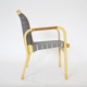 Paire de fauteuils modèle "E45" par Alvar Aalto pour Artek