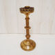 Brass church candle holder