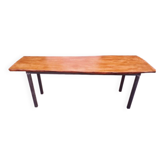 Large handcrafted dining table