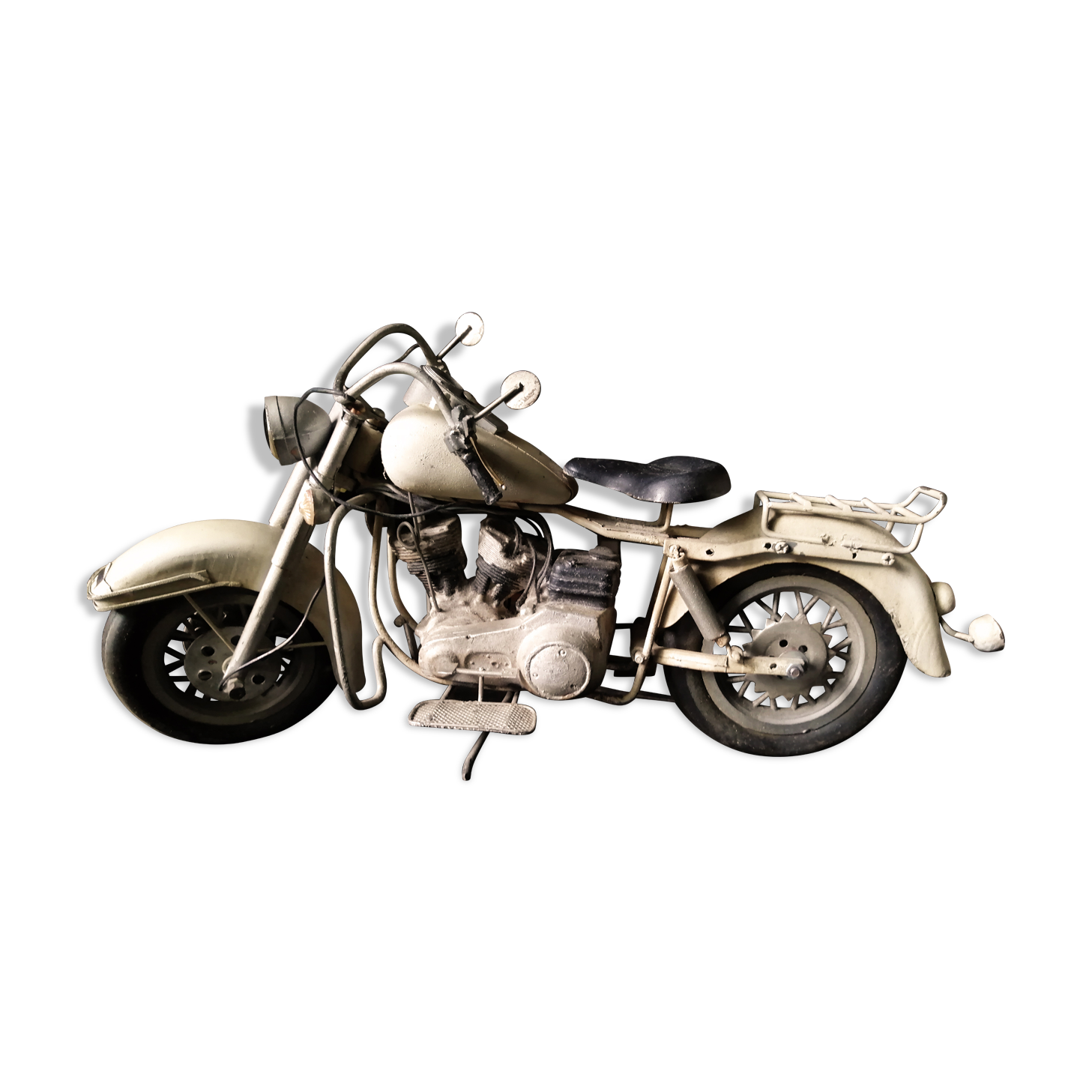 Metal vontage motorcycle