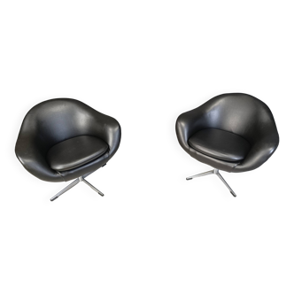 Mid century club  chairs, 1960s