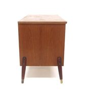 Commode scandinave en teck, Bröderna Gustavssons, Markaryd, Suède, 1960