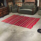 Vintage Kelim Rug in Red