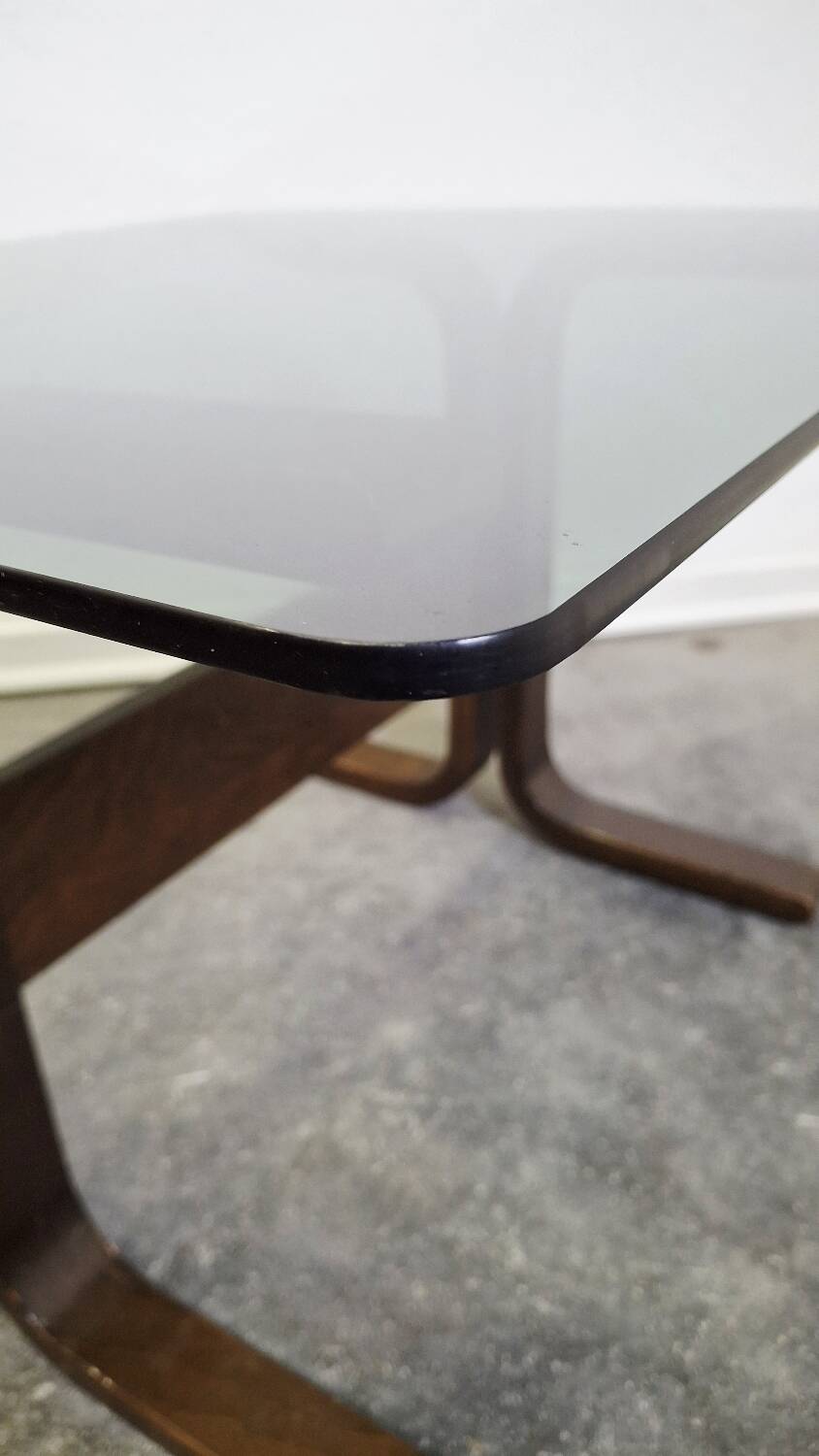 70s Siesta Glass Side Table