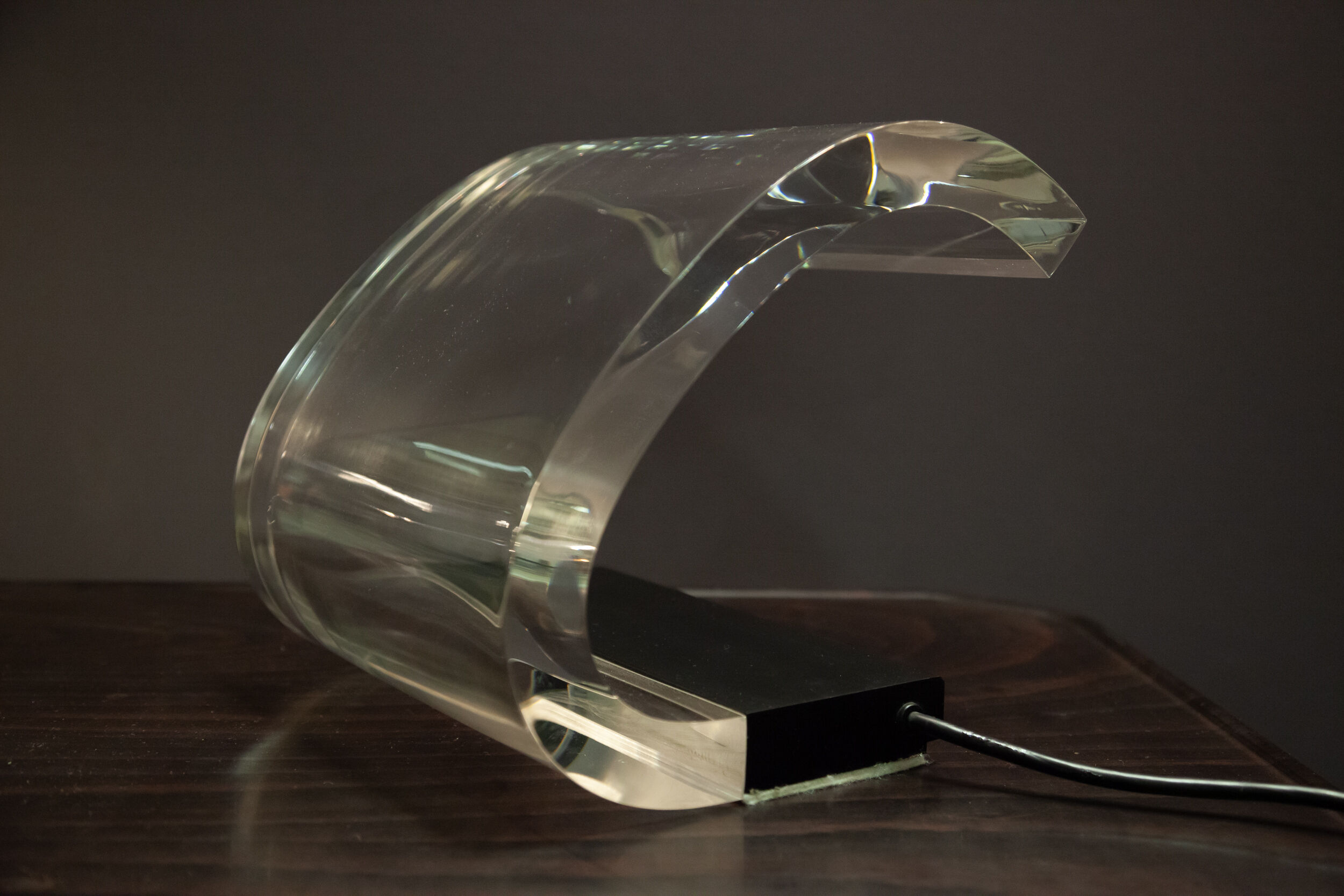 Joe Colombo's Acrilica lamp for Oluce