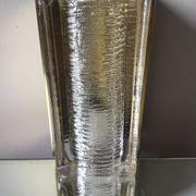 Scandinavian Midcentury wall light in Crystal and Brass