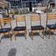 4 Scandinavian chairs from the 1960s